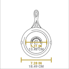 Blacklock Lightweight Skillet