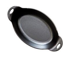 Heat-Treated 36 Ounce Oval Cast Iron Server