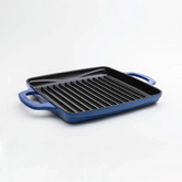USA Enamel 11 Inch Enameled Cast Iron Grill Pan